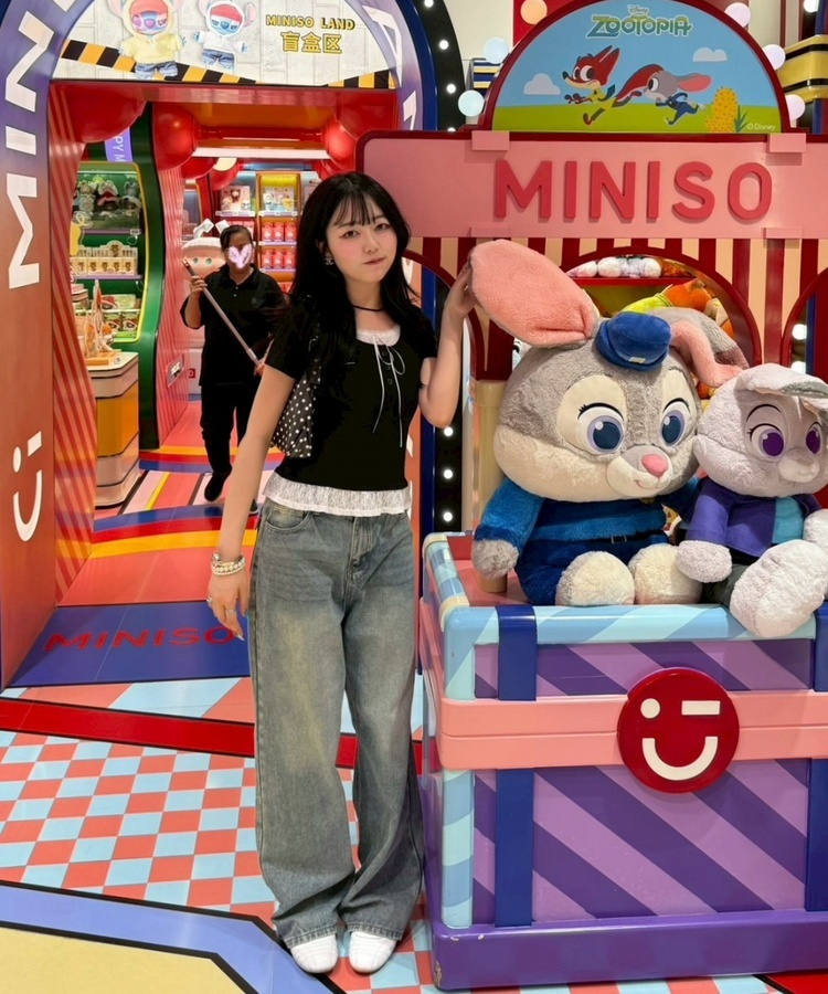 【❤️MADE】レースレイヤードTシャツ BLACK