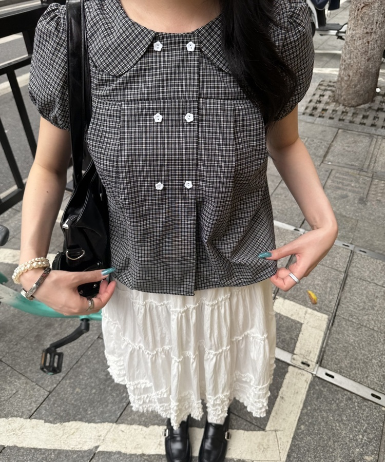 フリルミディスカート IVORY