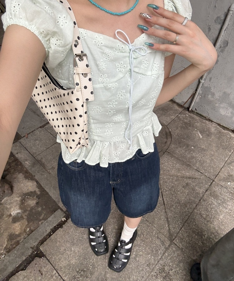 レインフラットサンダル BLACK