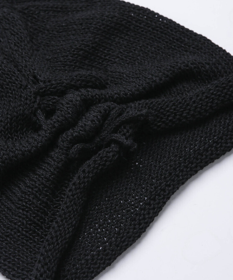 シャーリングニットビーニ