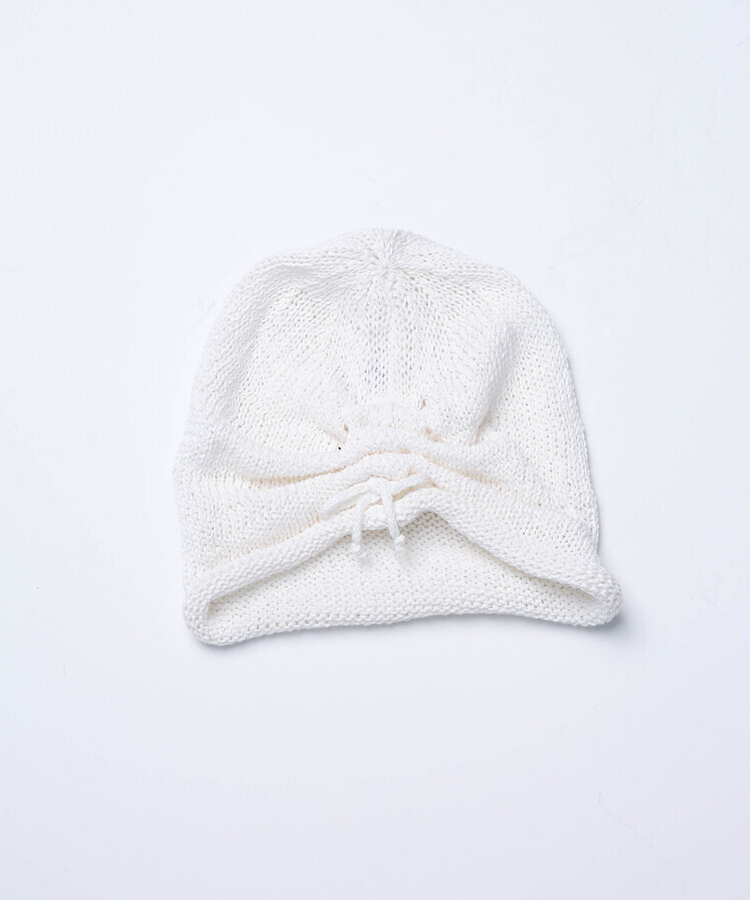 シャーリングニットビーニ