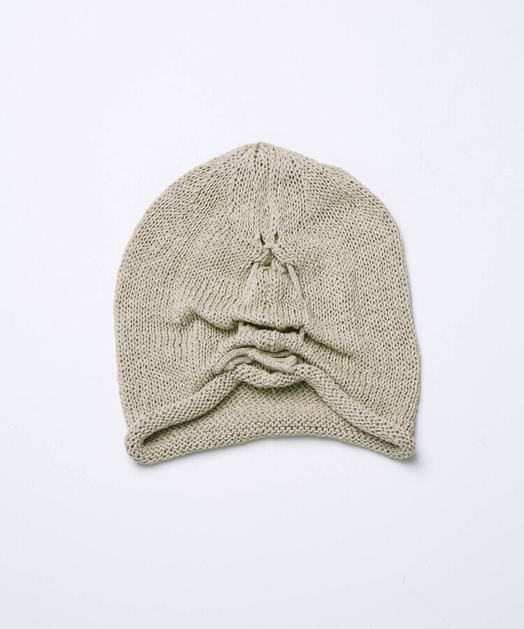 シャーリングニットビーニ