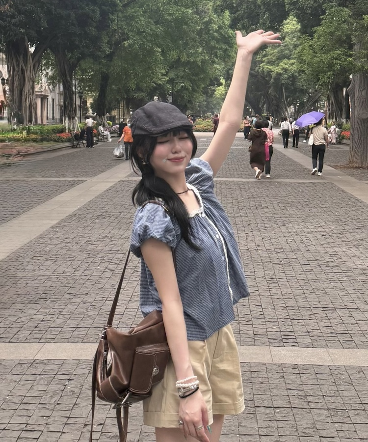 ドットハンチングハット BLACK