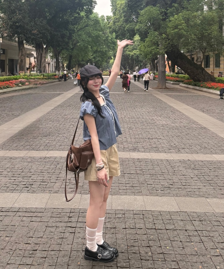 ドットハンチングハット BLACK