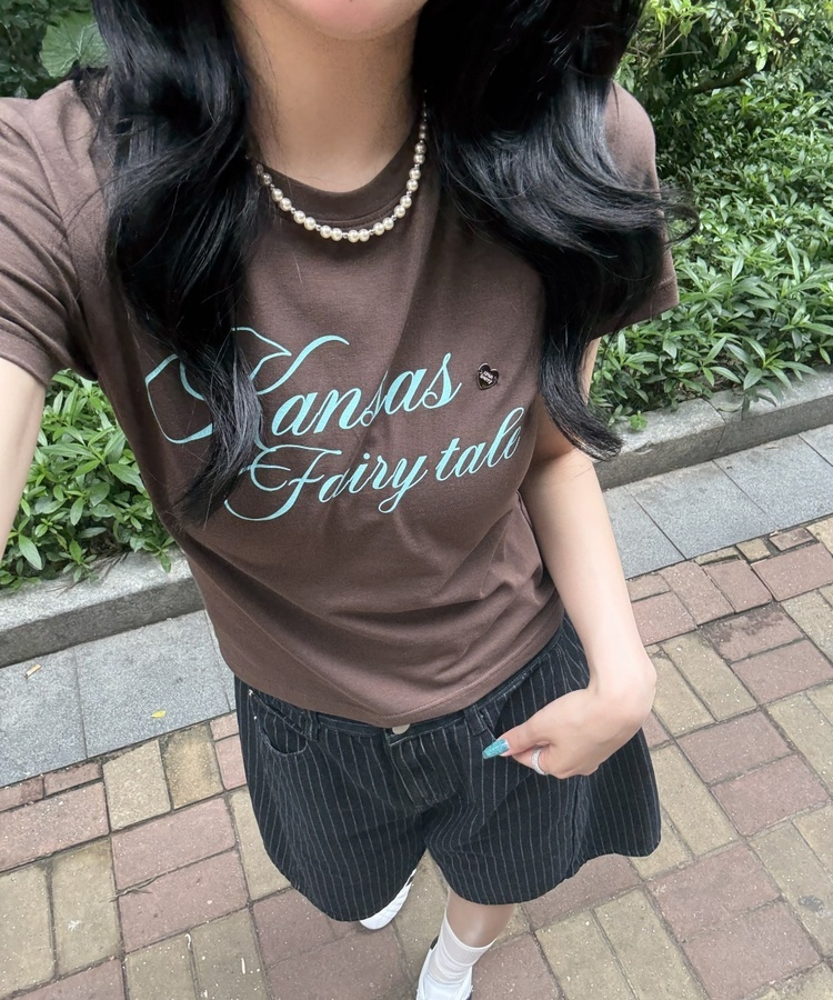 ストライプバミューダパンツ BLACK DENIM