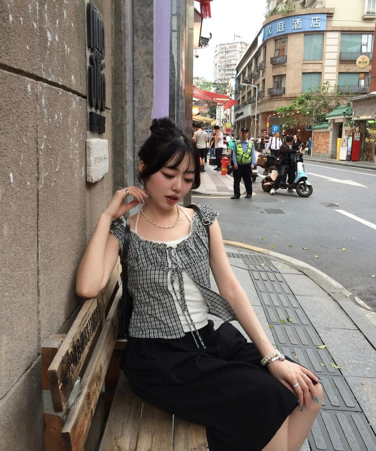 【SHORT/BASIC丈別】カラーバミューダパンツ BLACK