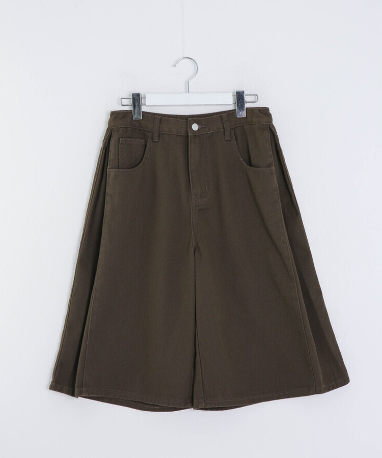 【SHORT/BASIC丈別】カラーバミューダパンツ