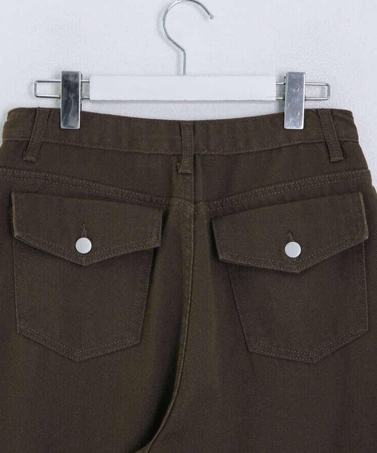 【SHORT/BASIC丈別】カラーバミューダパンツ