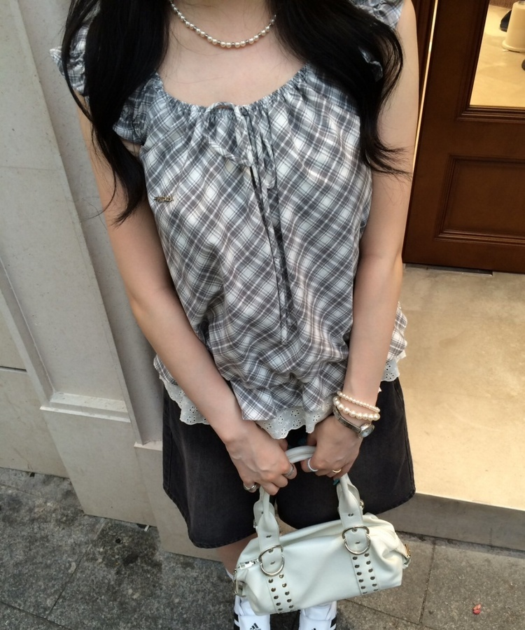 バミューダデニムパンツ BLACK DENIM