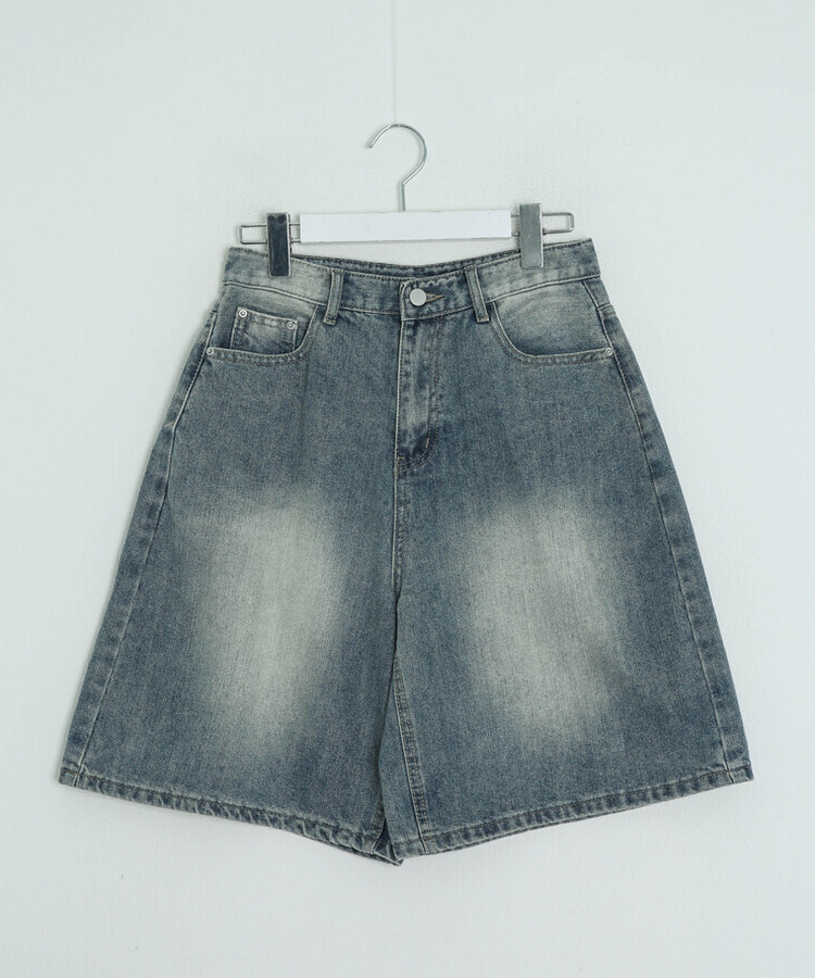 バミューダデニムパンツ