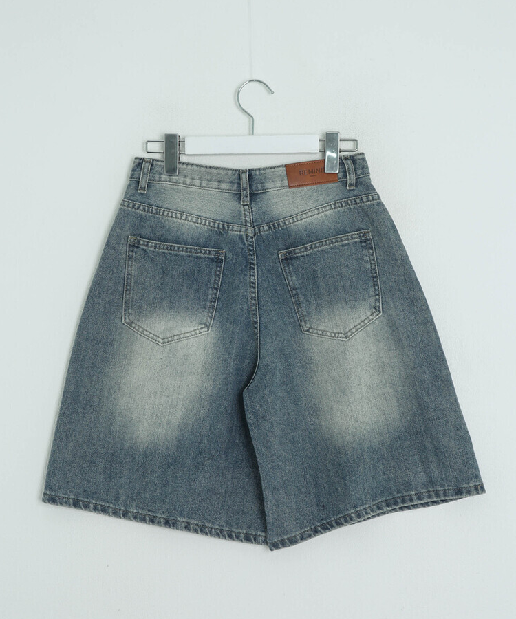 バミューダデニムパンツ