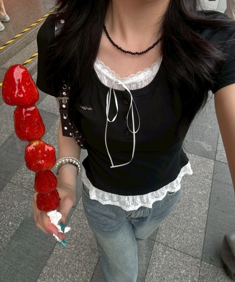 【SHORT/LONG丈別】ハイウエストウォッシングワイドデニムパンツ MID BLUE