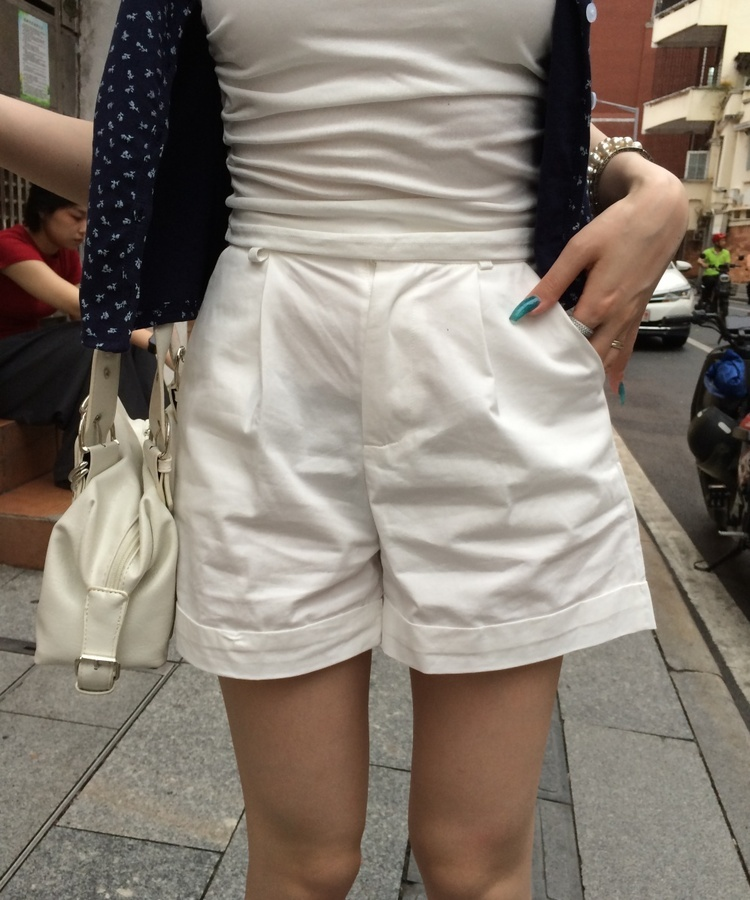 デイリーショートパンツ IVORY