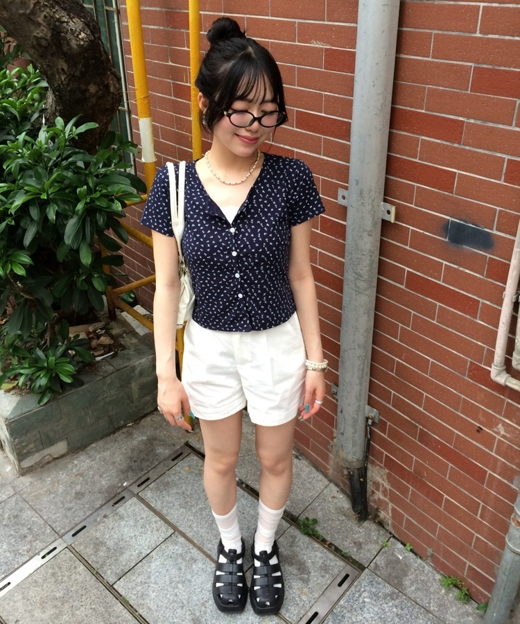 デイリーショートパンツ IVORY