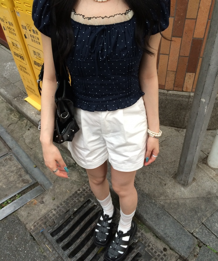 デイリーショートパンツ IVORY