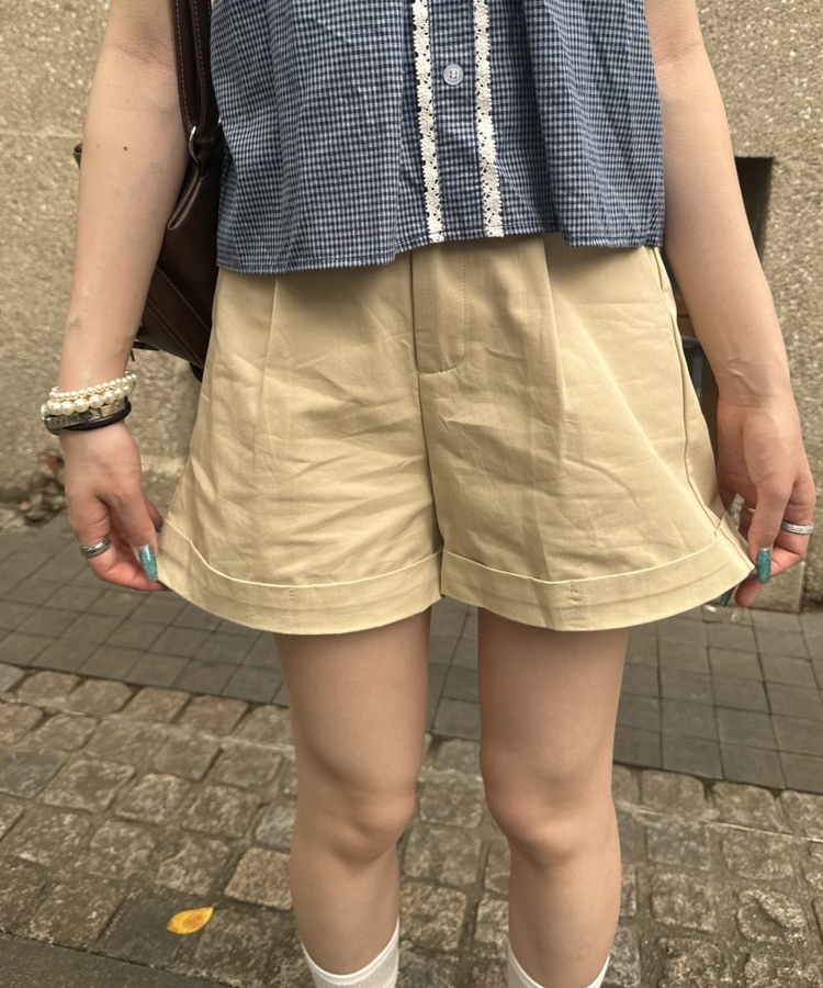 デイリーショートパンツ DEEP BEIGE