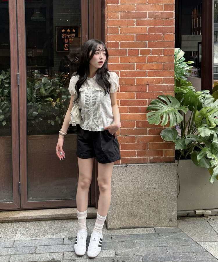 デイリーショートパンツ BLACK