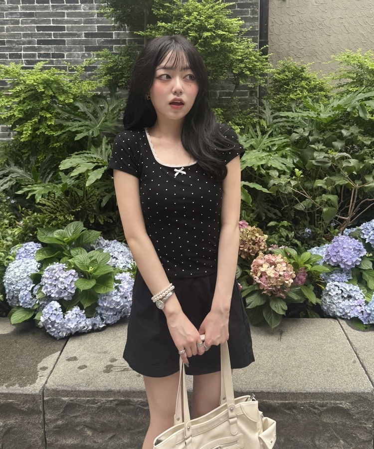 デイリーショートパンツ BLACK