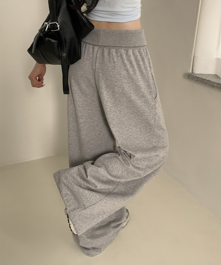 バンディングワイドトレーニングパンツ GREY