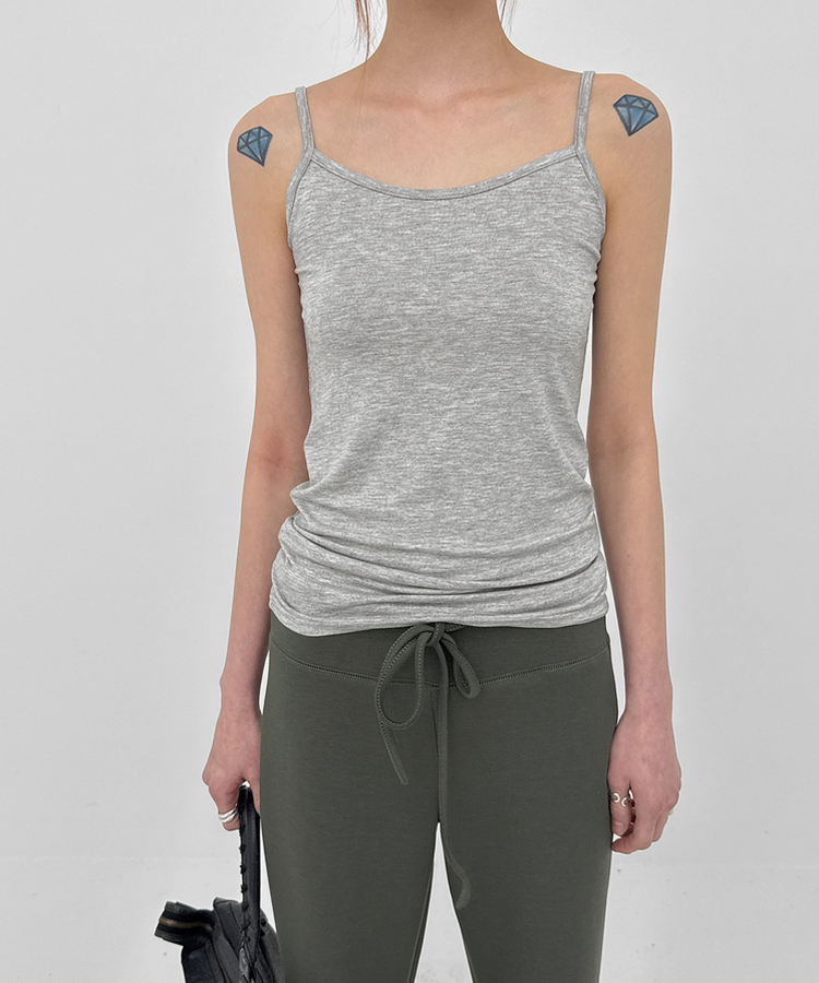 ベーシックキャミソール(10color) GREY