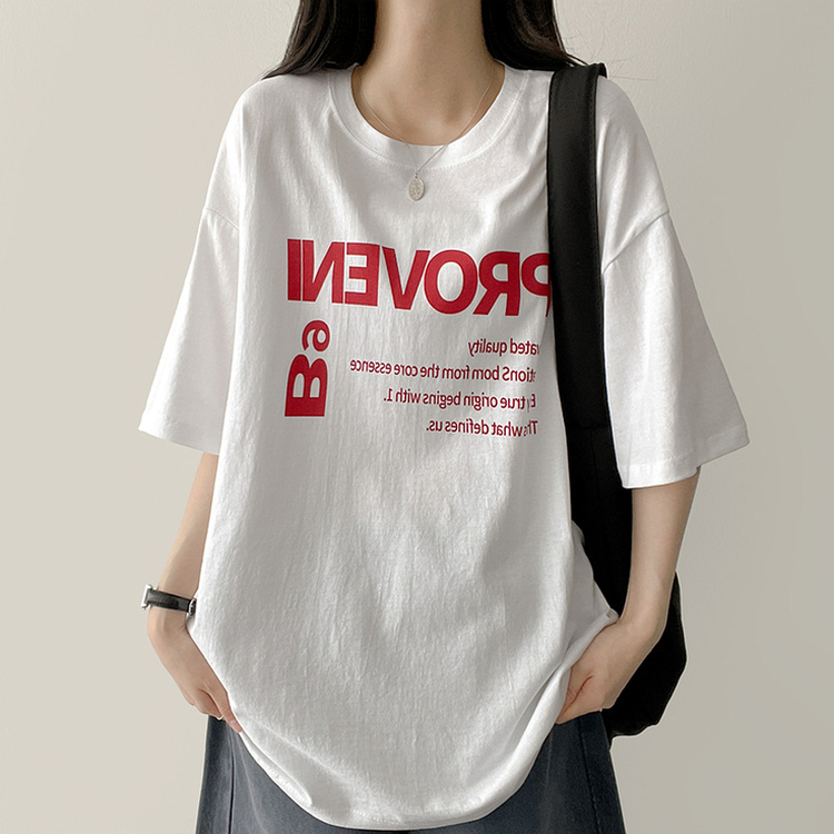 ボックス半袖Tシャツ WHITE
