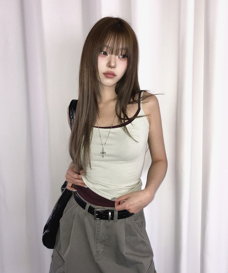 ベーシックストラップキャミソール(8color) MINT