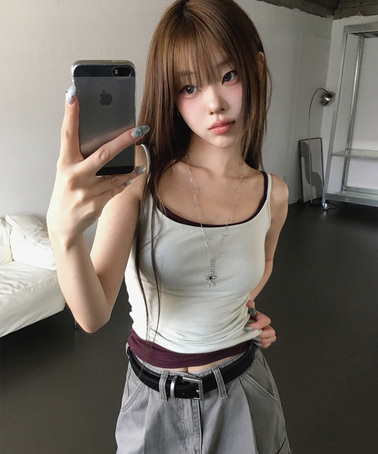 ベーシックストラップキャミソール(8color) MINT