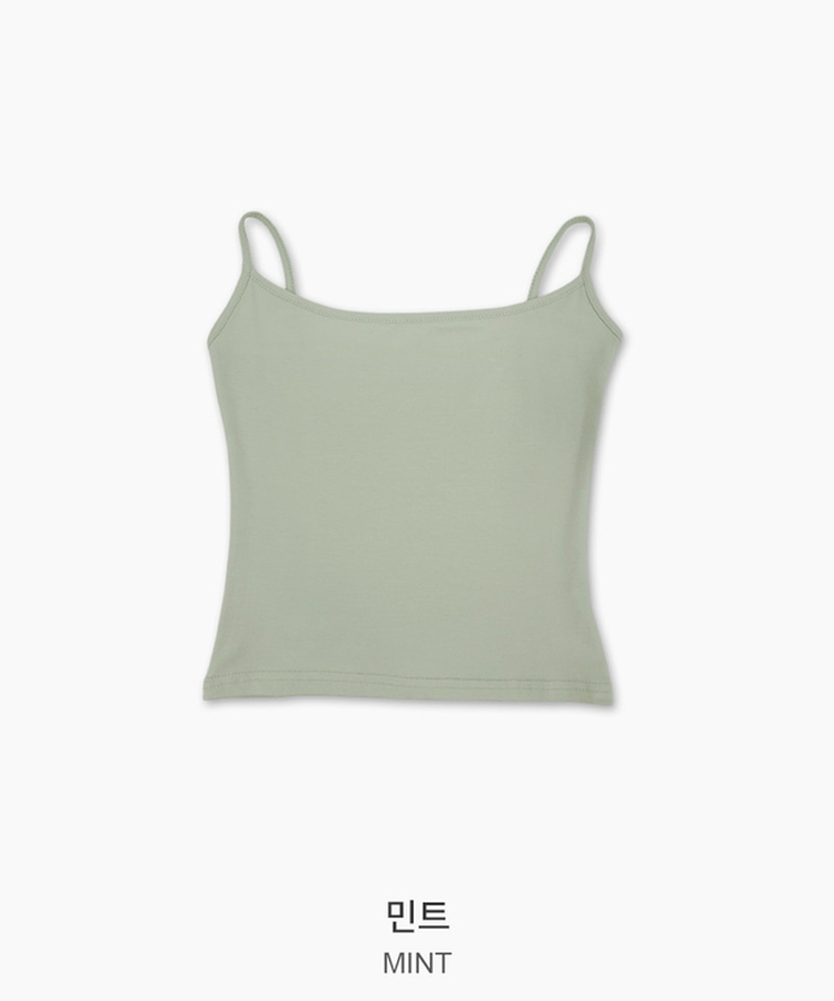 ベーシックストラップキャミソール(8color)