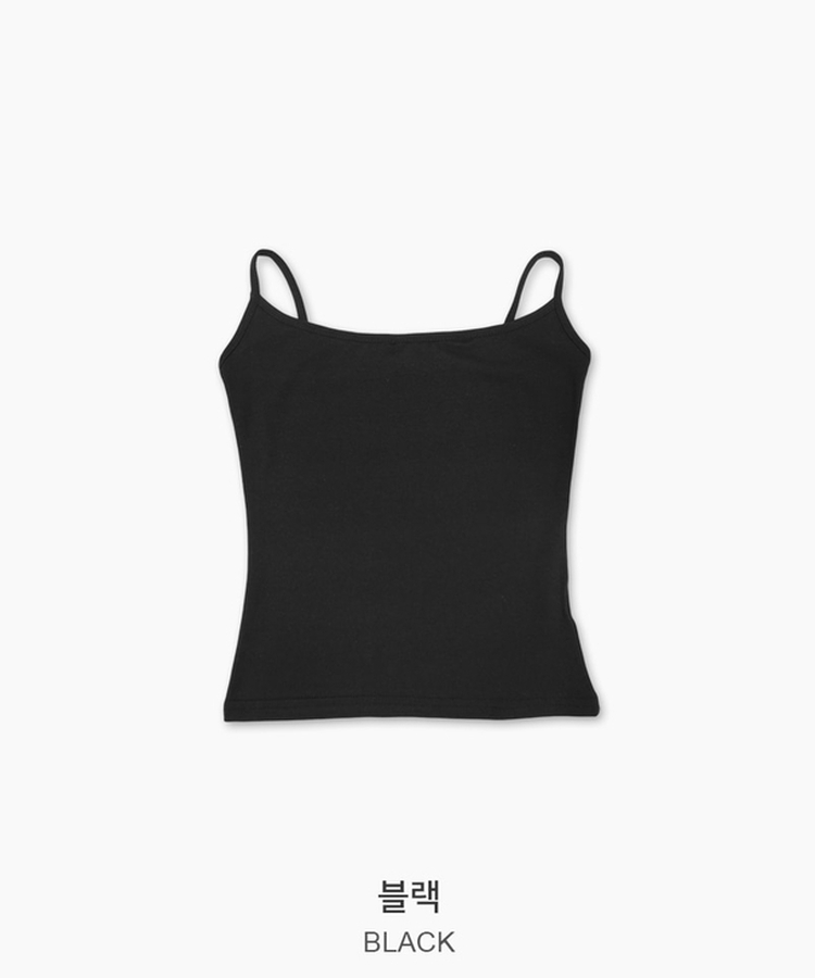 ベーシックストラップキャミソール(8color)
