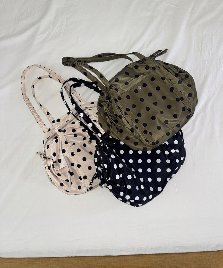 ラウンドドットミニバッグ