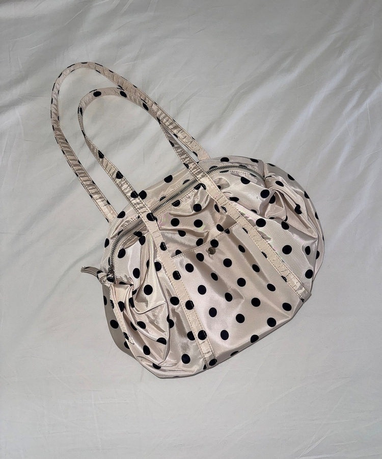 ラウンドドットミニバッグ