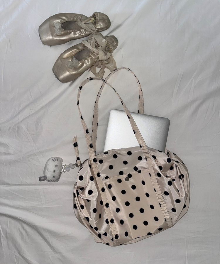 ラウンドドットミニバッグ