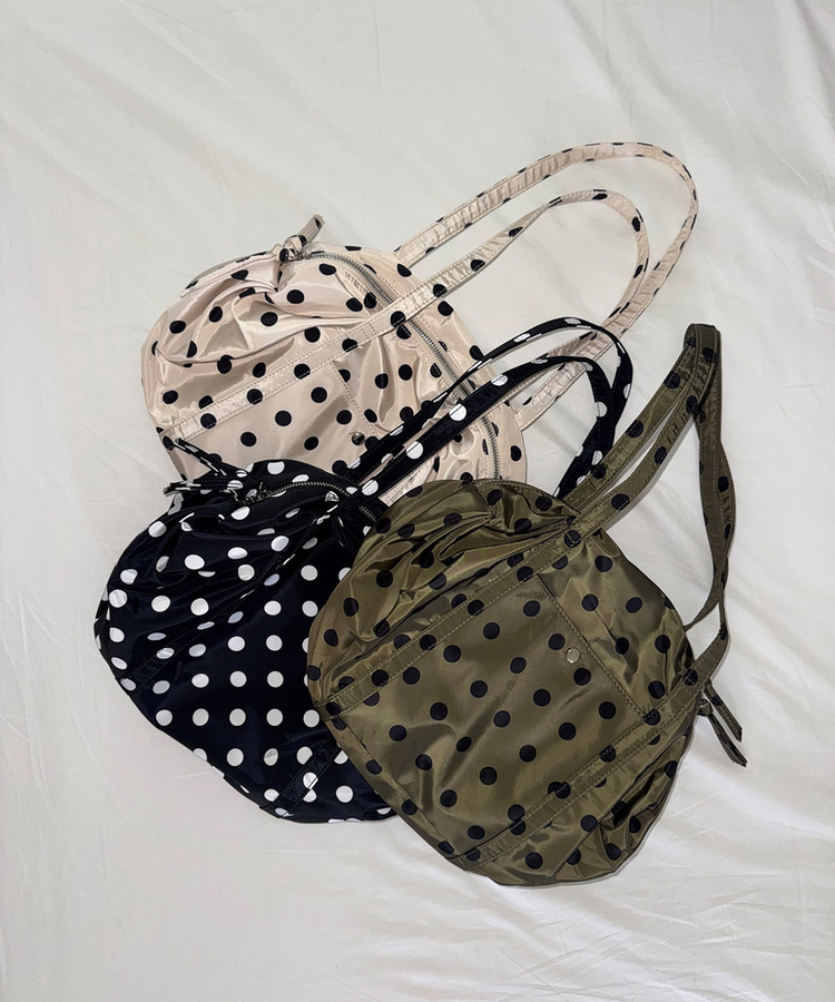 ラウンドドットミニバッグ