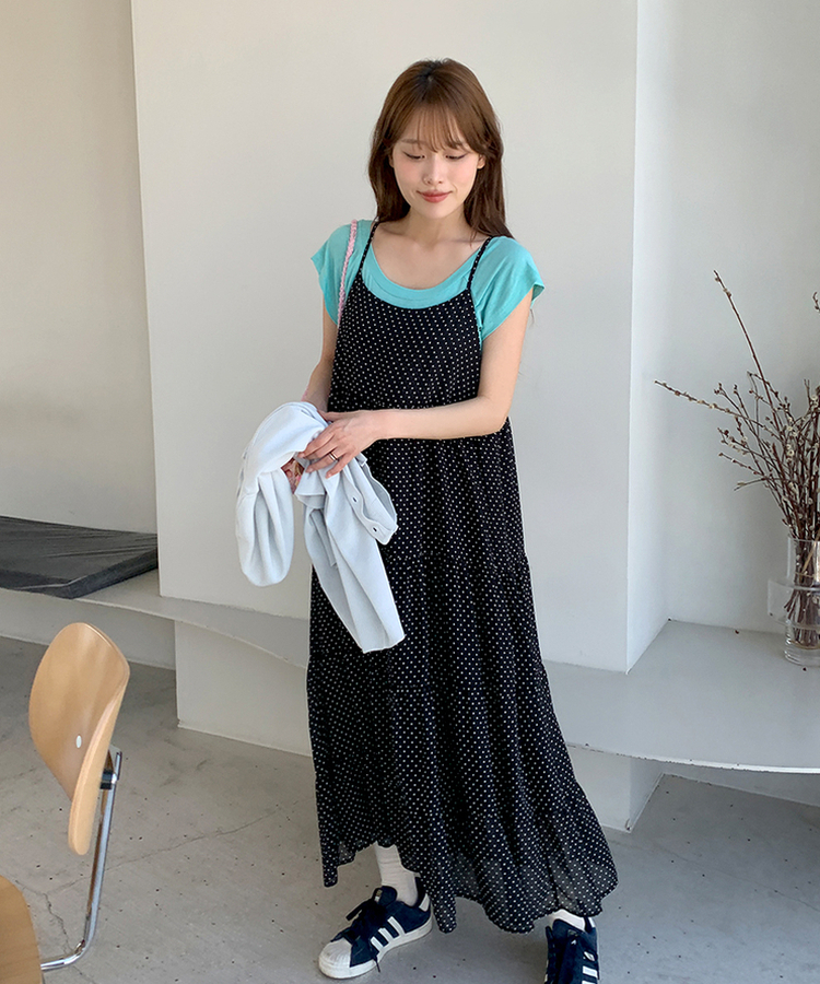 レイヤード半袖Tシャツ(8color) MINT