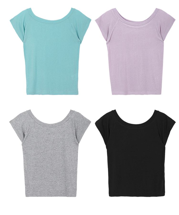 レイヤード半袖Tシャツ(8color)