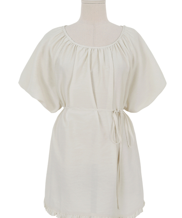 バルーンパフブラウス