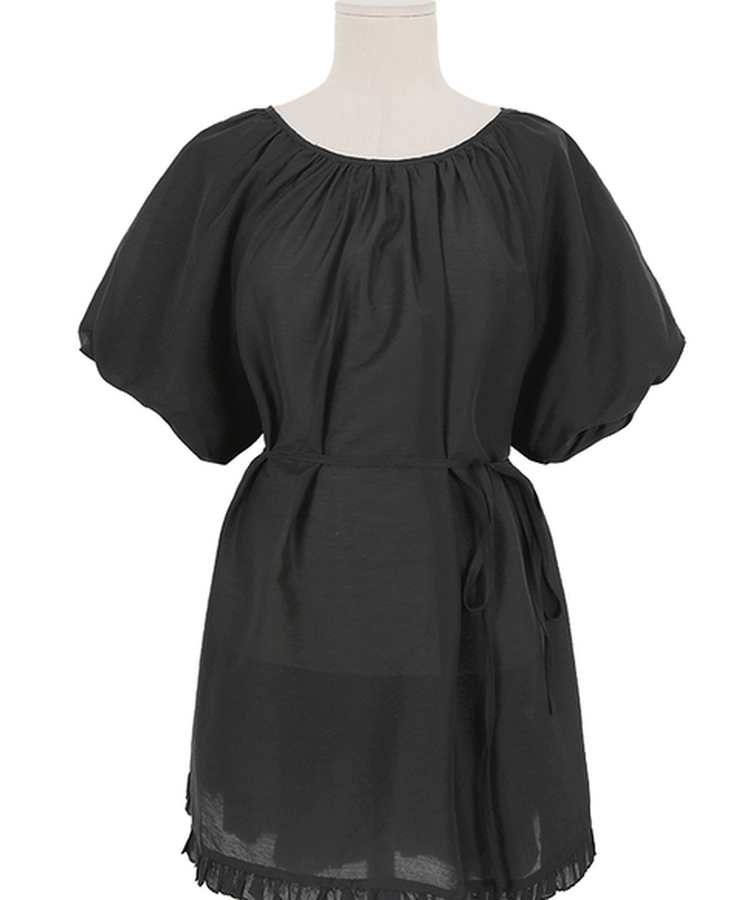 バルーンパフブラウス