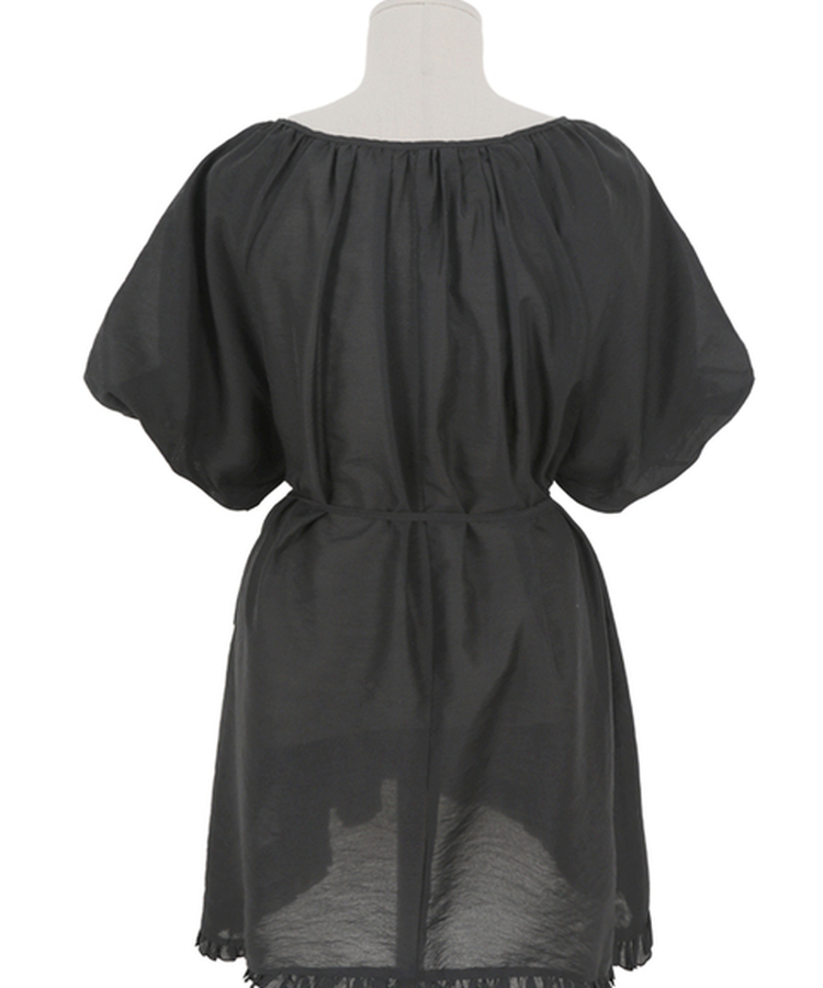 バルーンパフブラウス