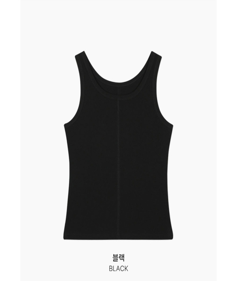 スリットリブキャミソール(5color)