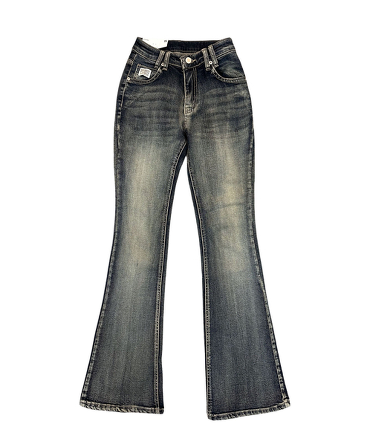 ロウライズウォッシュデニムパンツ