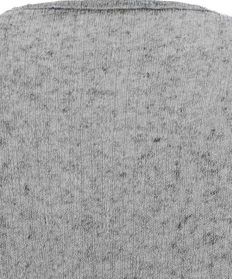 シースルー長袖ニットカーディガン