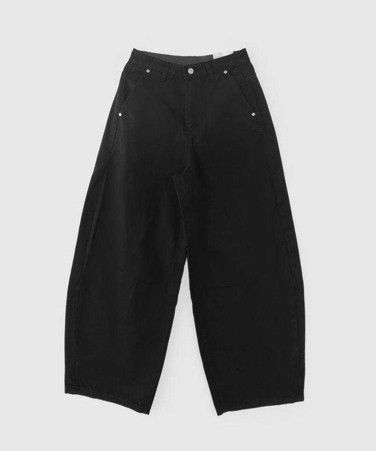 クラシックワイドコットンパンツ