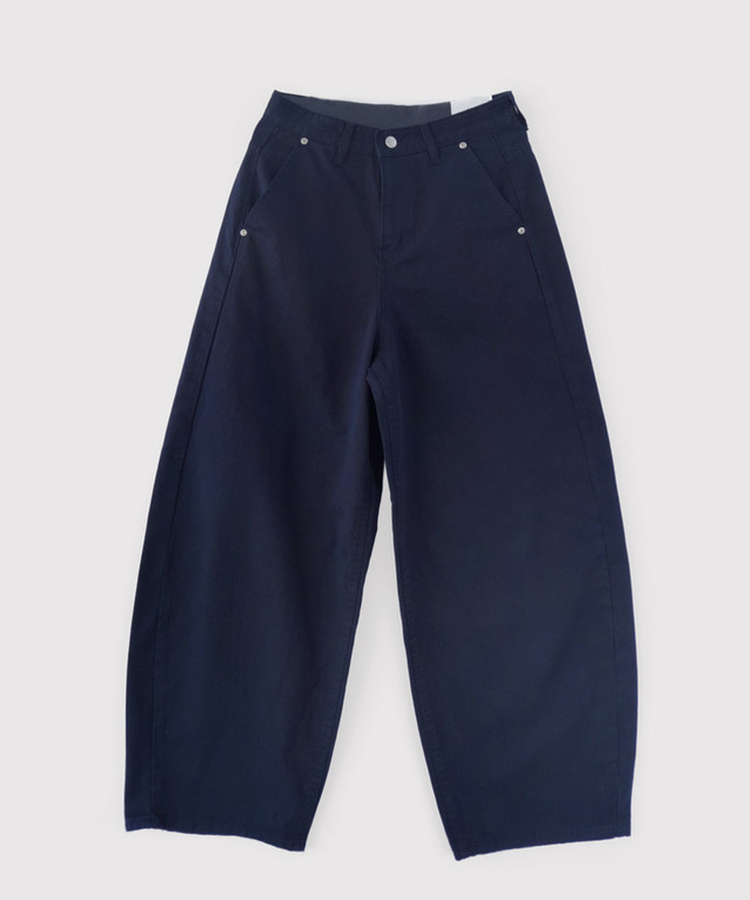 クラシックワイドコットンパンツ