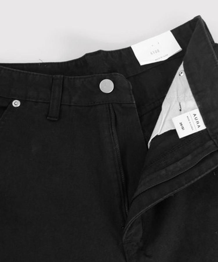 クラシックワイドコットンパンツ