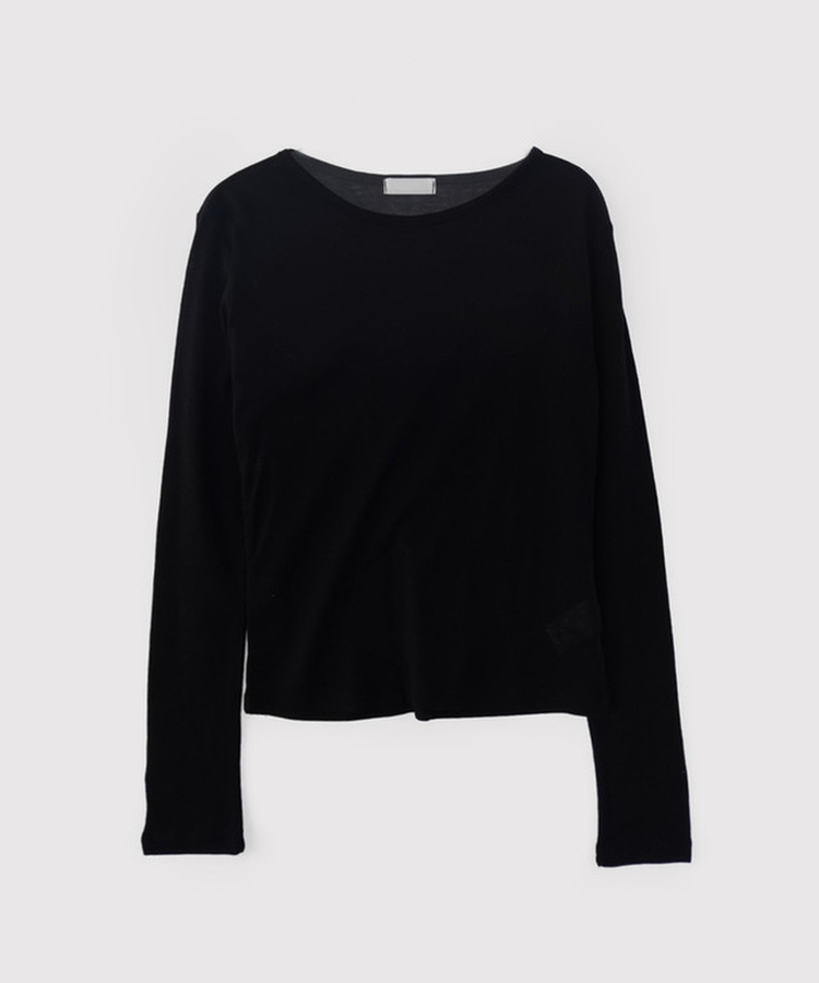 レイヤードテンセル長袖Tシャツ(5color)