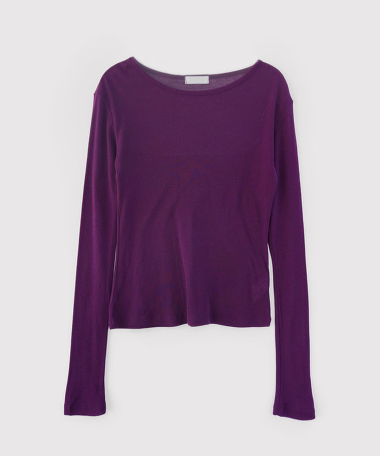 レイヤードテンセル長袖Tシャツ(5color)