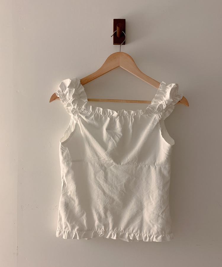 フリルキャミソールブラウス