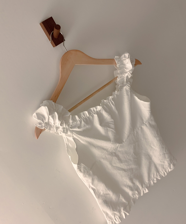 フリルキャミソールブラウス