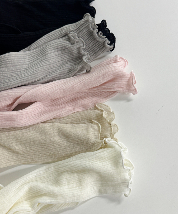 ウェーブシアー長袖Tシャツ(5color)