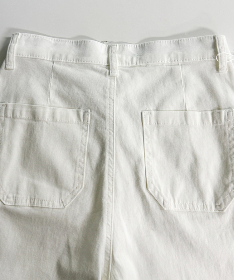 【丈別】デイリーコットンワイドパンツ